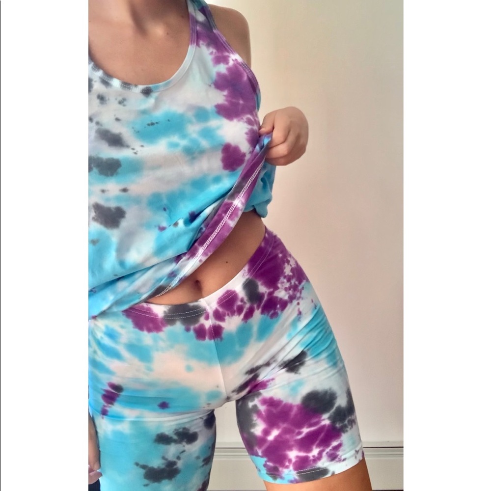 💙💜🖤 GALAXY TIE DYE SET 🖤💜💙
